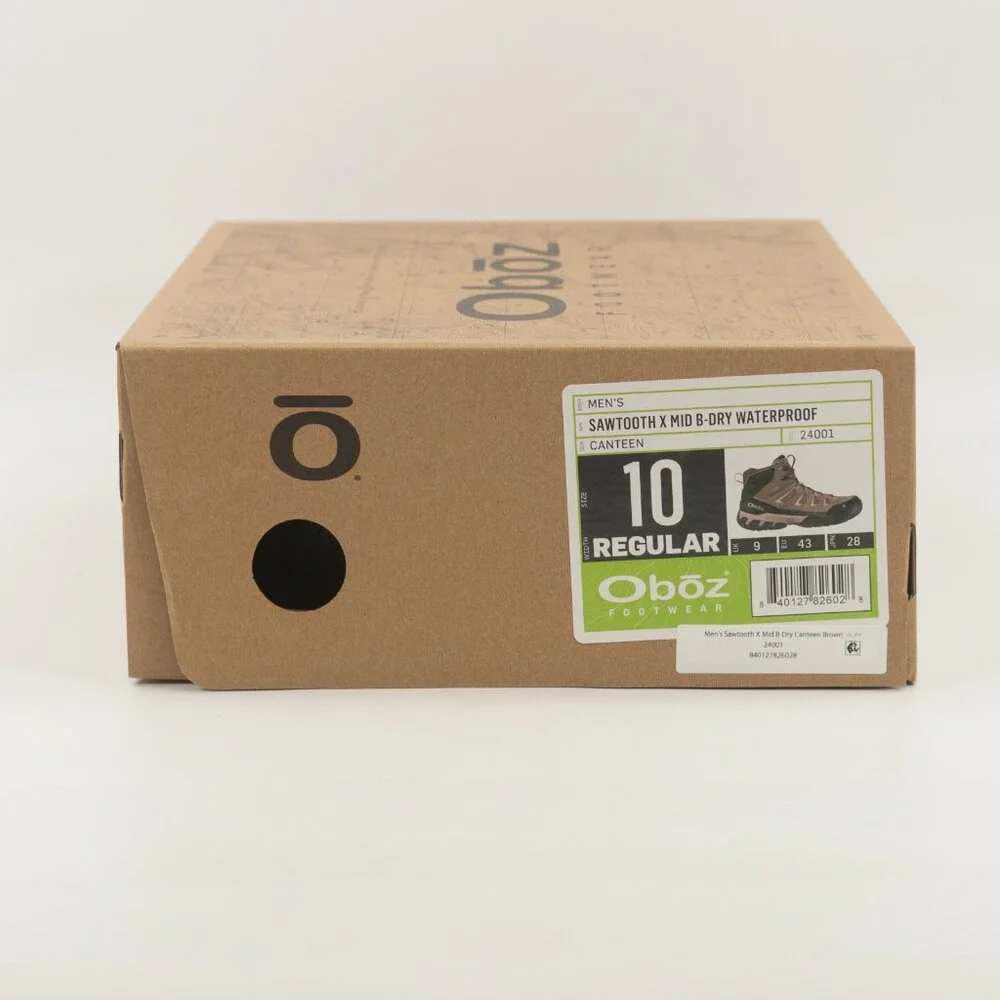 Oboz Sawtooth X Mid B-Dry Waterproof 'Canteen' 24001 Boot Multi-Size